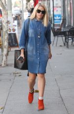 BUSY PHILIPPS Out and About in West Hollywood 01/21/2016