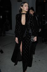 CAMILLA BELLE Leaves Craig;s Restaurant in Hollywood 01/11/2016
