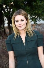 CAMILLE ROWE at Christian Dior Fashion Show in Paris 01/25/2016