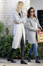 CARA SANTANA and DEVON WINDSOR Out for Coffee in Los Angeles 01/07/2016