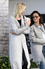CARA SANTANA and DEVON WINDSOR Out for Coffee in Los Angeles 01/07/2016