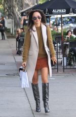 CARA SANTANA Leaves Alfred in Los Angeles 01/20/2016