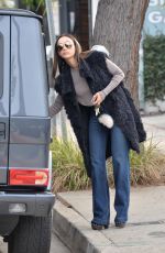 CARA SANTANA Out and About in Los Angeles 01/11/2016