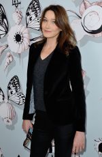 CARLA BRUNI at Schiaparelli Fashion Show in Paris 01/25/2016