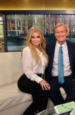 CARMEN ELECTRA at Fox & Friends in New York 01/08/2016