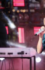 CARRIE UNDERWOOD Performs at Dick Clark’s New Year’s Rockin Eve with Ryan Seacrest 2016 in New York 12/31/2015