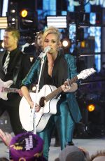 CARRIE UNDERWOOD Performs at Dick Clark’s New Year’s Rockin Eve with Ryan Seacrest 2016 in New York 12/31/2015