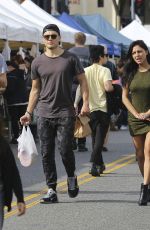 CASSIE SCERBO at a Farmers Market in Los Angeles 01/18/2016
