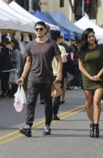 CASSIE SCERBO at a Farmers Market in Los Angeles 01/18/2016