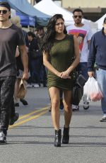 CASSIE SCERBO at a Farmers Market in Los Angeles 01/18/2016