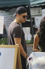 CASSIE SCERBO at a Farmers Market in Los Angeles 01/18/2016
