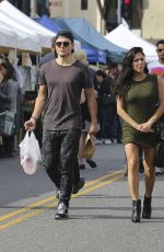 CASSIE SCERBO at a Farmers Market in Los Angeles 01/18/2016