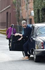 CAT DEELEY Cruising Around in Beverly Hills in 1966 Jaguar 420