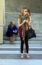 CAT DEELEY Out and About in Beverly Hills 01/28/2016
