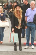 CAT DEELEY Out  and About in Beverly Hills 01/30/2016