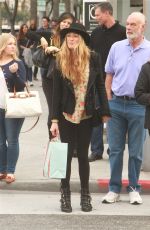 CAT DEELEY Out  and About in Beverly Hills 01/30/2016