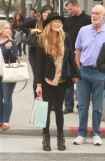 CAT DEELEY Out  and About in Beverly Hills 01/30/2016