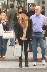 CAT DEELEY Out  and About in Beverly Hills 01/30/2016