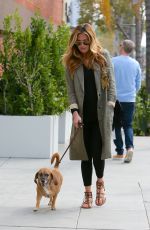 CAT DEELEY Walks Her Dog 01/27/2016