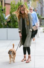 CAT DEELEY Walks Her Dog 01/27/2016
