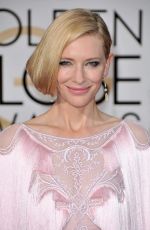 CATE BLANCHETT at 73rd Annual Golden Globe Awards in Beverly Hills 10/01/2016