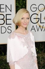 CATE BLANCHETT at 73rd Annual Golden Globe Awards in Beverly Hills 10/01/2016