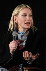 CATE BLANCHETT at Carol Screening and Q&A 01/07/2016