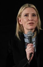 CATE BLANCHETT at Carol Screening and Q&A 01/07/2016