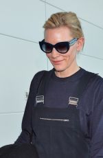 CATE BLANCHETT at Tokyo International Airport 01/20/2016