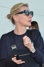 CATE BLANCHETT at Tokyo International Airport 01/20/2016