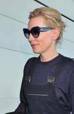 CATE BLANCHETT at Tokyo International Airport 01/20/2016