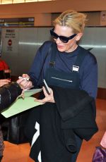 CATE BLANCHETT at Tokyo International Airport 01/20/2016