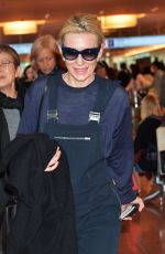 CATE BLANCHETT at Tokyo International Airport 01/20/2016
