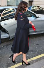 CATHERINE ZETA-JONES Arrives at BBC Radio 2 in London 01/28/2016