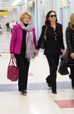 CATHERINE ZETA JONES at JFK Airport in Los Angeles 01/29/2016