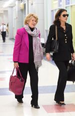 CATHERINE ZETA JONES at JFK Airport in Los Angeles 01/29/2016