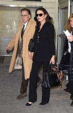 CATHERINE ZETA JONES at JFK Airport in Los Angeles 01/29/2016