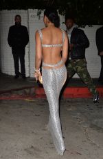 CHANEL IMAN ay WMA Golden Globes Party at Chateau Marmont in Los Angeles 01/10/2016