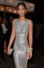 CHANEL IMAN ay WMA Golden Globes Party at Chateau Marmont in Los Angeles 01/10/2016