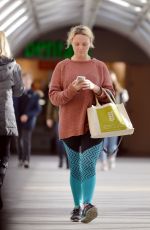 CHARLIE BROOK Out Shopping in Kingston 01/07/2016