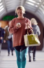 CHARLIE BROOK Out Shopping in Kingston 01/07/2016
