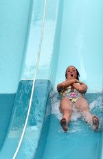 CHARLOTTE CROSBY and HOLLY HAGAN in Bikinis at a Pool in Cape Verde 01/21/2016