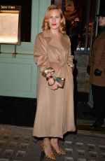 CHARLOTTE DELLAL at a Private Dinner of Creme De La Mer in London 01/21/2016
