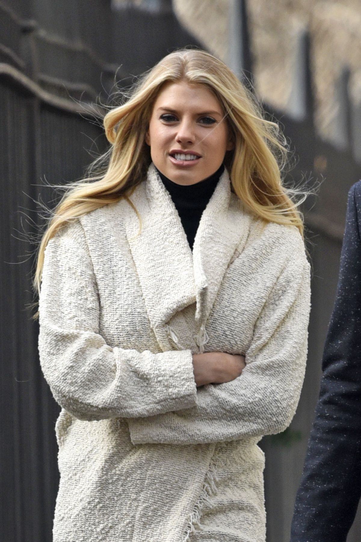 CHARLOTTE MCKINNEY On The Set Of A Photoshoot In New York 01 14 2016 CHARLOTTE MCKINNEY On The Set Of A Photoshoot In New York 01 14 2016