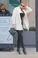 CHARLOTTE MCKINNEY Out and About in Beverly Hills 01/27/2016