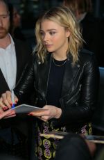 CHLOE MORETZ Arrives at BBC Radio One Studios in London 01/21/2016