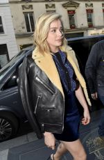 CHLOE MORETZ Arrives at Hotel Le Bristol in Paris 01/20/2016