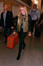 CHLOE MORETZ Arrives at LAX Airport in Los Angeles 01/17/2016