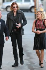 CHLOE MORETZ Arrives at Limmy Kimmel Live! in Hollywood 01/13/2016