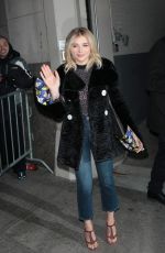 CHLOE MORETZ at AOL Build Studios in New York 01/05/2016